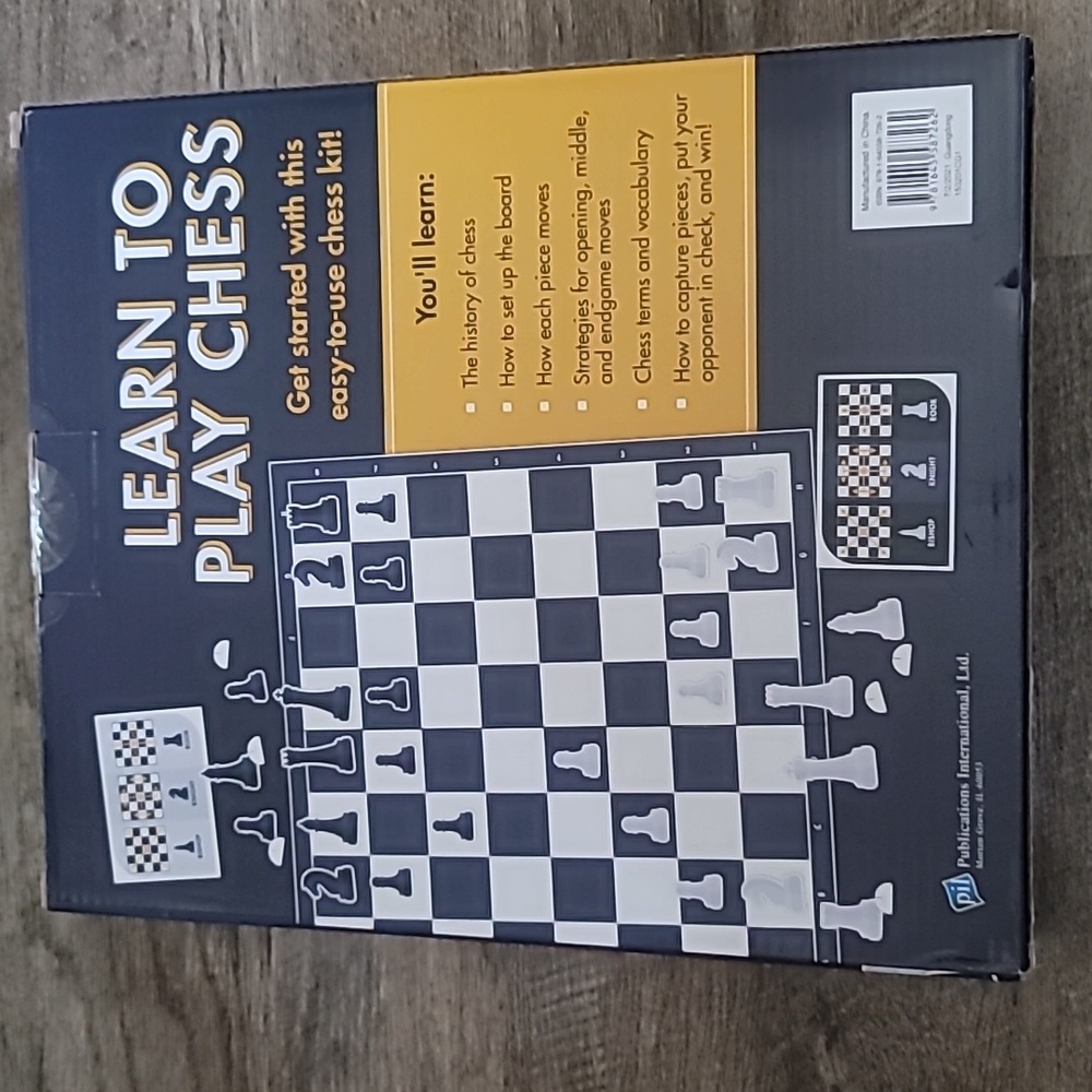 New The Beginner's Guide to Chess Kit